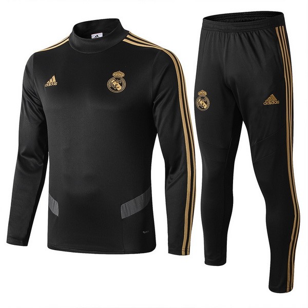 Chandal Niño Real Madrid 2019 2020 Negro Gris